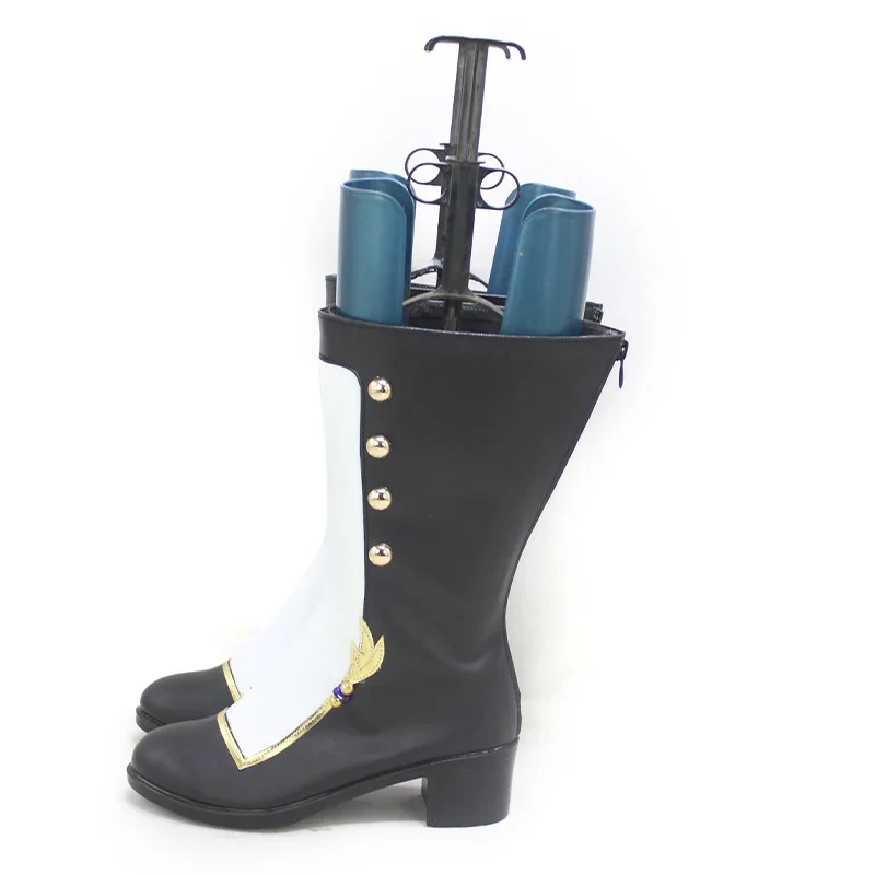 Spiel Ensemble Sterne Shino Hajime Cosplay Schuhe PU Leder Schuhe Halloween Karneval Stiefel Cosplay Prop Nach Maß