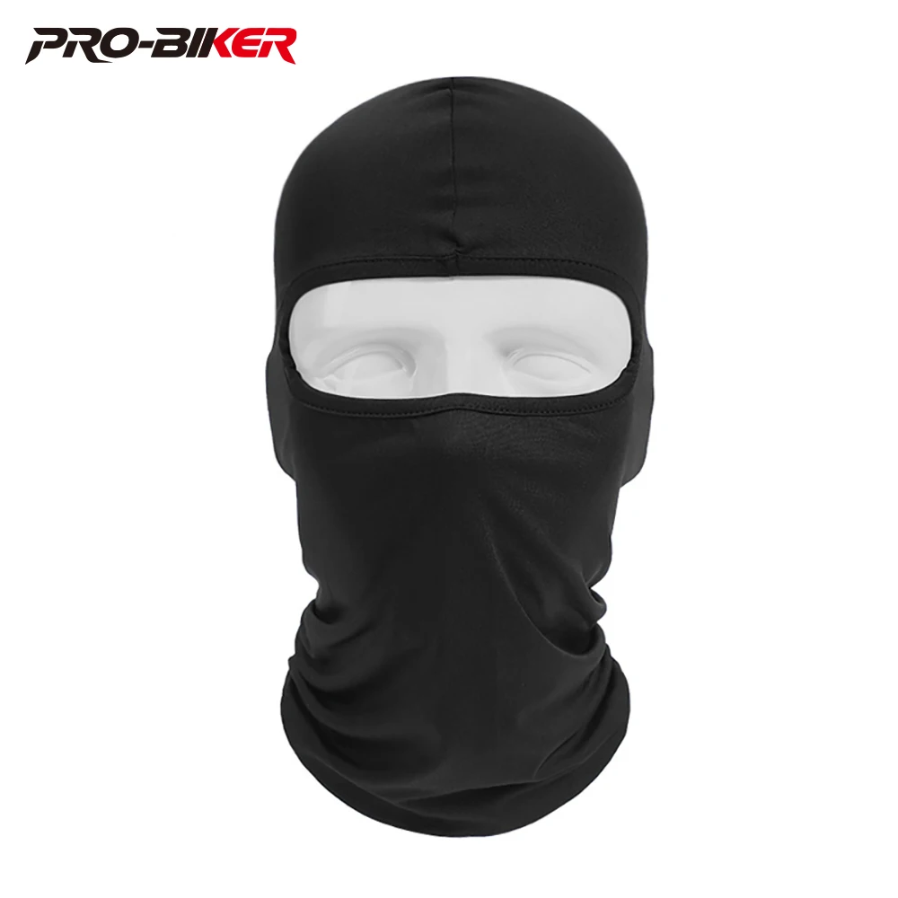 

Black Motorcycle Face Mask Moto Balaclava Winter Mask Face Shield Cycling Motorcycle Mask for All Seasons 12 Colors