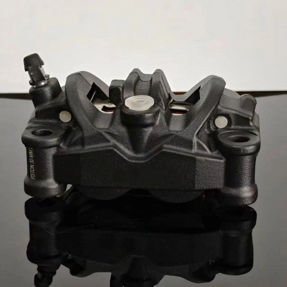 

Motorcycle Racing Front Wheel Brake Caliper Forged 4 Piston 100MM Mounting Lock Point Universal For Motorcycle Scooter E-Bike