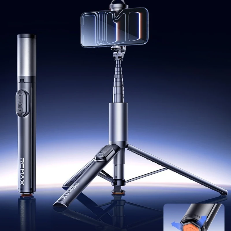 

1,7-метровая алюминиевая селфи-палка для мобильного телефона – Bluetooth-палка для фото на открытом воздухе и подставка для мобильных прямых трансляций