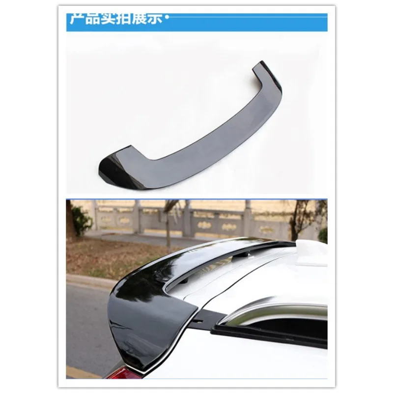 

ABS PLASTIC CAR REAR WING TRUNK DOOR LIP SPOILER FOR CRV CR-V 2017 2018 PEARL WHITE