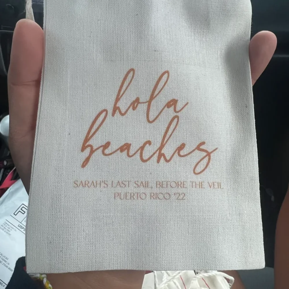 20 piezas Hola Beaches-Bachelorette Party-Kit Nestover Bolsas-Kit de recuperación Nestover-Regalo personalizado-Kit de supervivencia mágica-Bienvenido de boda