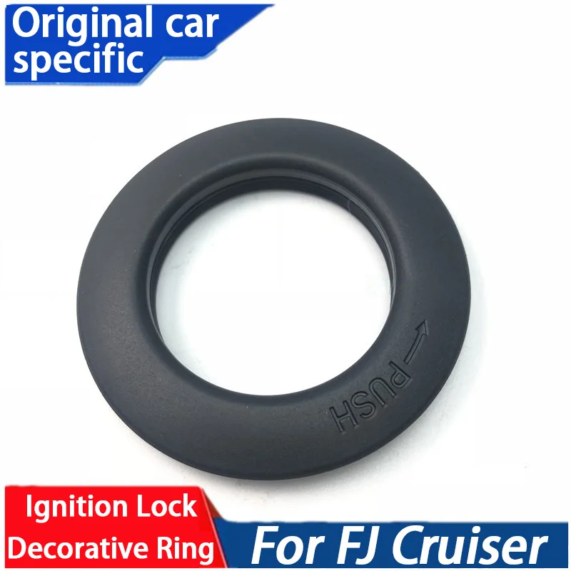 ABS Plastic Ignition Key Hole Trim Ring / Lock Cylinder Bezel Cover For Toyota FJ Cruiser Non-destructive Installation
