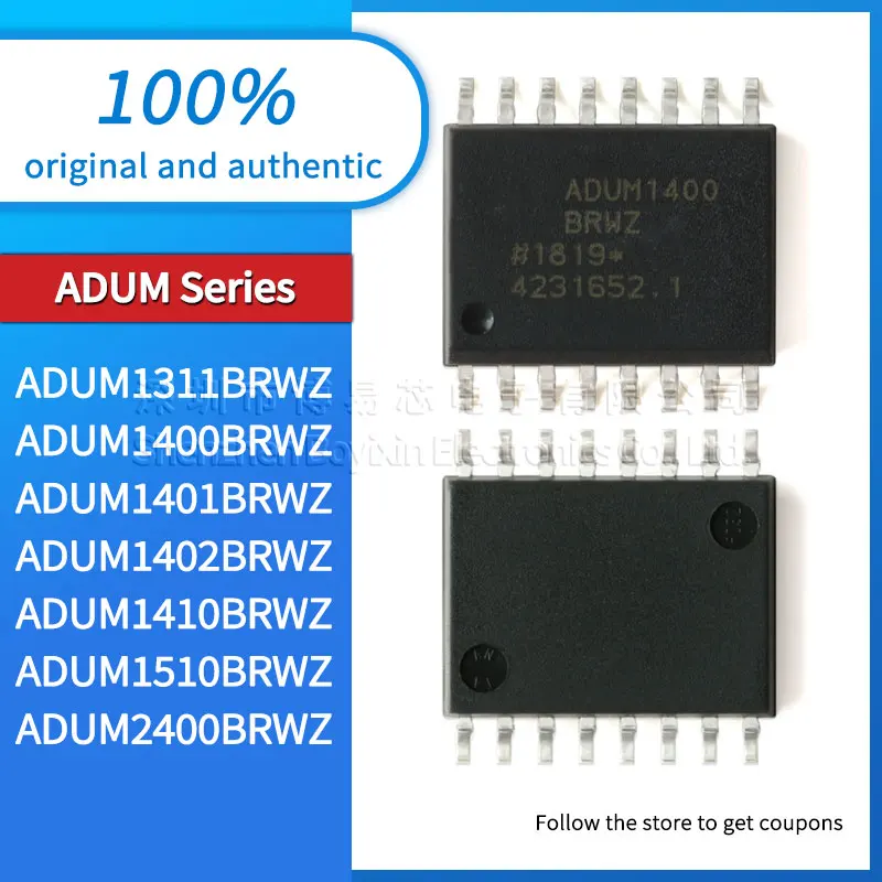 

ADUM1311BRWZ ADUM1400BRWZ ADUM1401BRWZ ADUM1402BRWZ ADUM1410BRWZ ADUM1510BRWZ ADUM2400BRWZ Black plastic housing