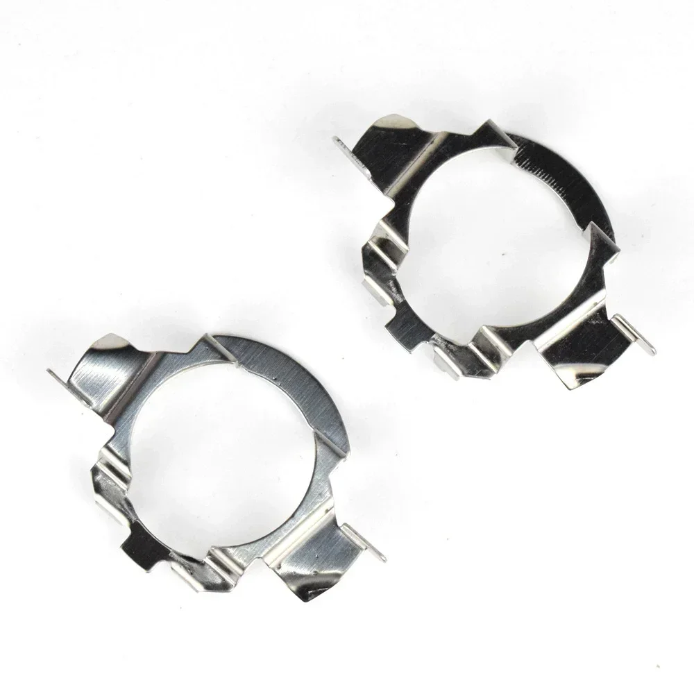 4Pcs For Nissan Qashqai X-Trail  H7 Led Headlight Bulb Base Holder Adapter Socket Retainer
