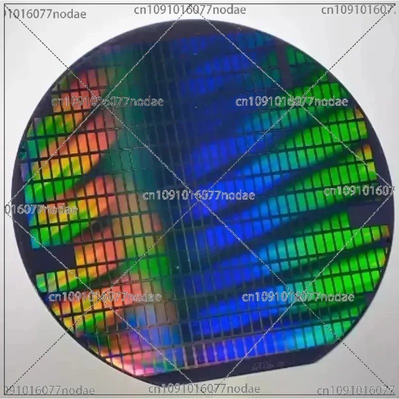 New Silicon Wafer 8 Inch CPU Wafer Lithography Circuit Chip Semiconductor Teaching Test Chip