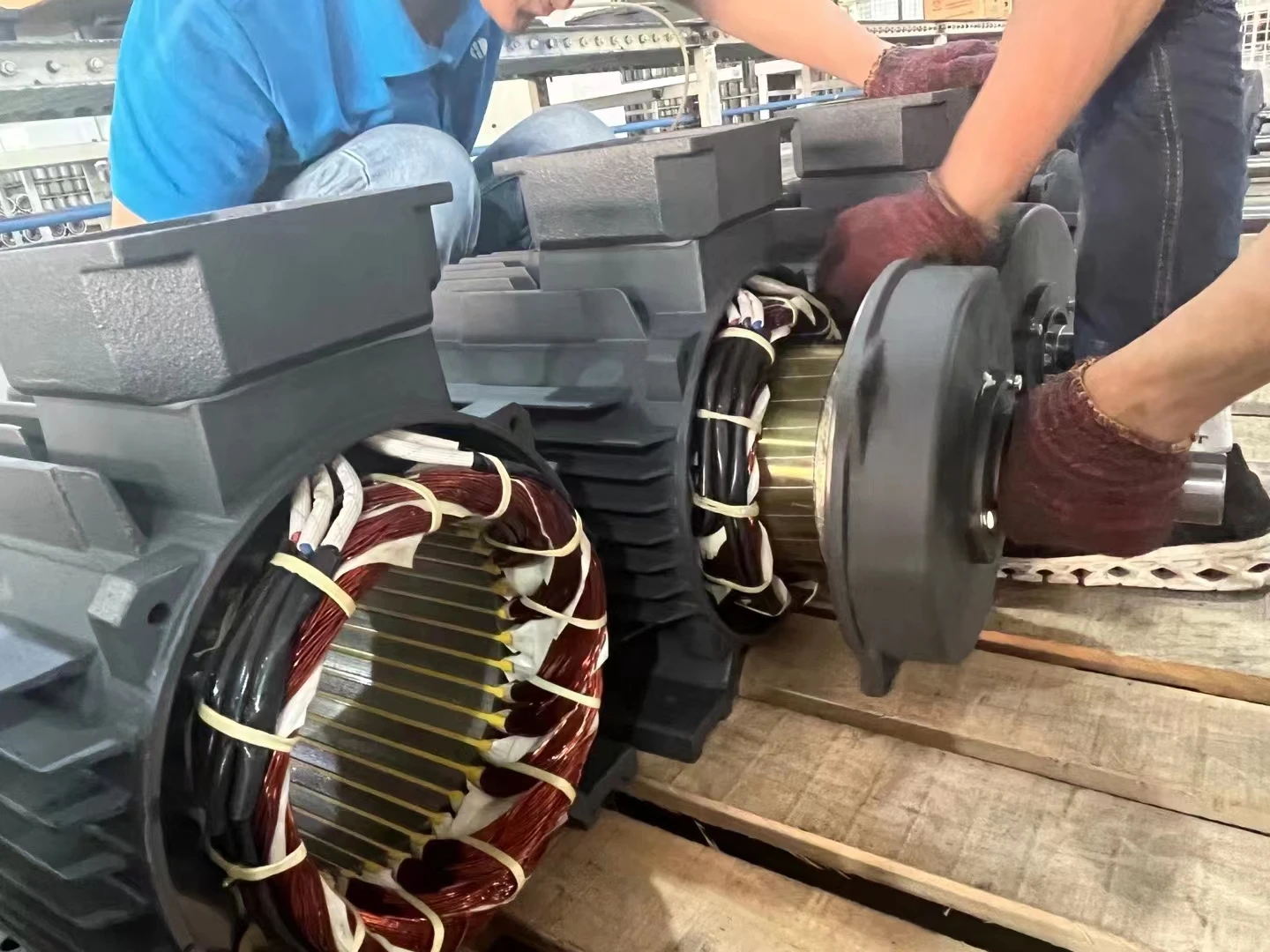 اتجاهين تهب مراوح التدفق المحوري لتجفيف الخشب