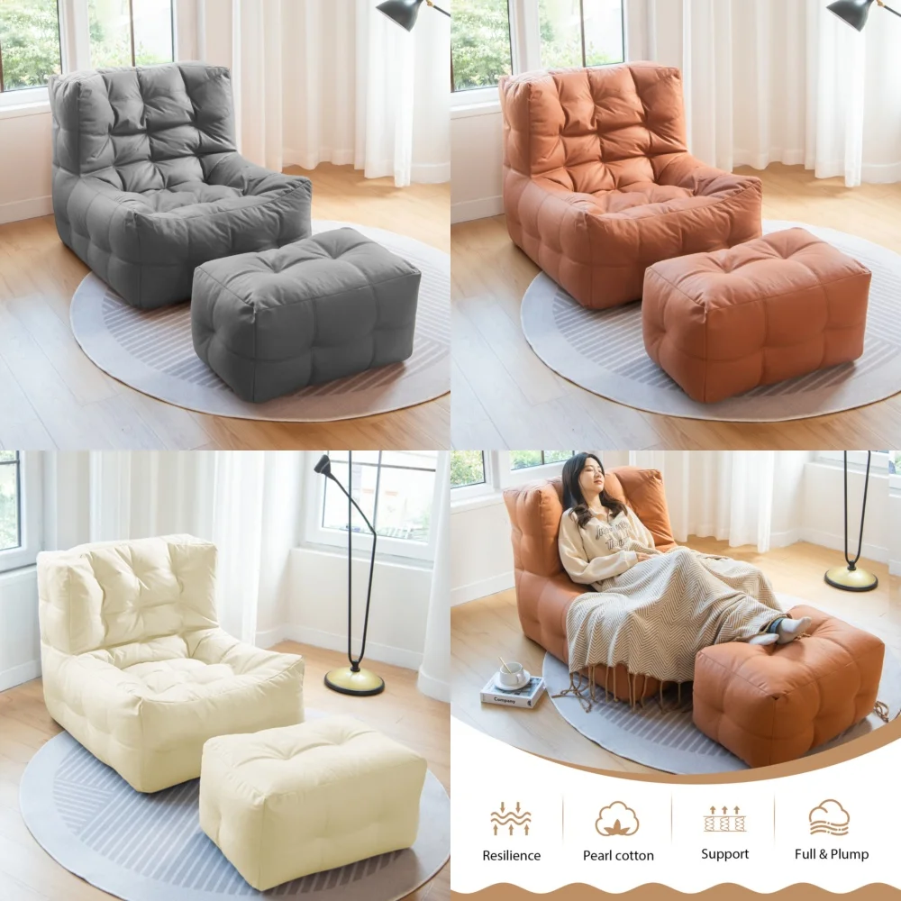 أرائك بين باج كرسي بين باج كبير جدًا مع أريكة استرخاء مريحة عثمانية للبالغين