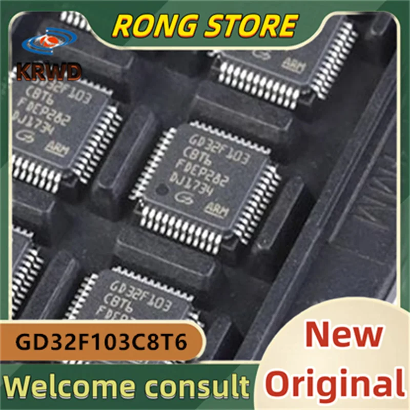 10PCS GD32F103C8T6  New and original GD32F103 LQFP-48