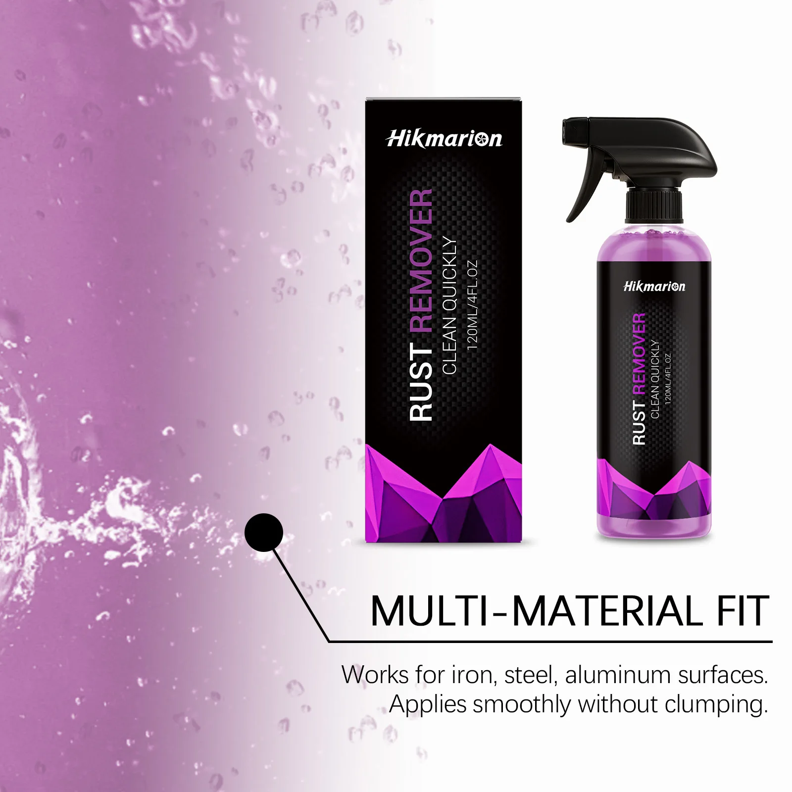 Universal Rust Removal Lubricant Spray Anti-Corrosion Rust Dissolver Car Motorcycle Wheel Rim Chassis Metal Screws Rust Remover