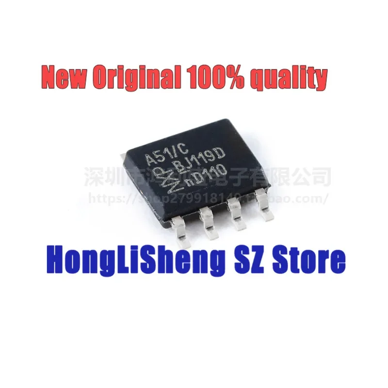 10pcs/lot TJA1051T/CM TJA1051T TJA1051 A51/C SOP8 CAN Chipset 100% New&Original In Stock