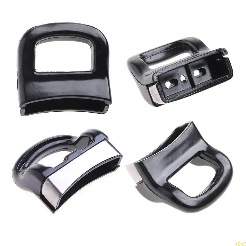 A0NC Chống bỏng Nồi Tay Cầm Nồi Chảo Ngắn Tay Cầm Phụ Đen Tay Cầm Thay Thế Nồi Tay Cầm Phụ Kiện Nhà Bếp Bền bỉ