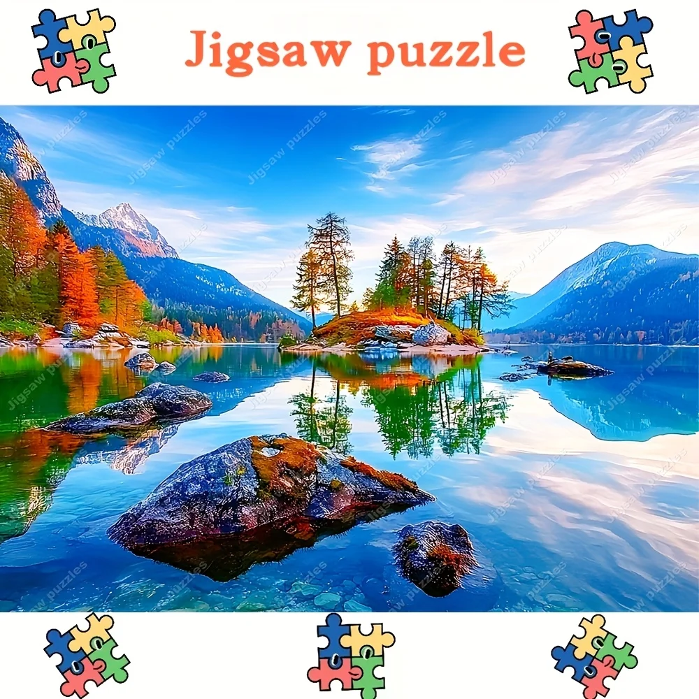 

2000/1314/1000/520 шт., семейная забавная головоломка для взрослых, портативный кубовидный художественный декор «сделай сам», высококачественные бумажные пазлы для декорования стен