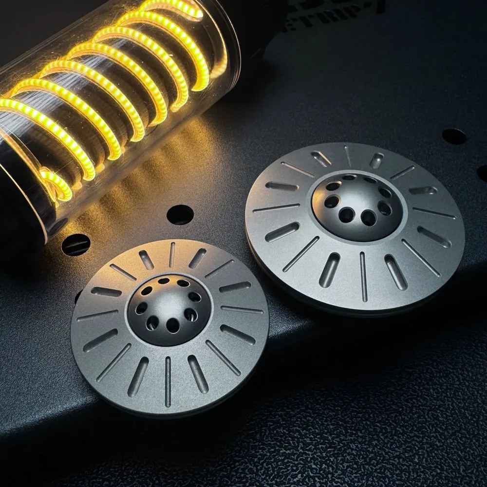 MCZHI EDC UFO Mini Fidget Spinner Fidget Toys Adults Metal Stress Relief Toy Anxiety Toys Office Desk Accessories