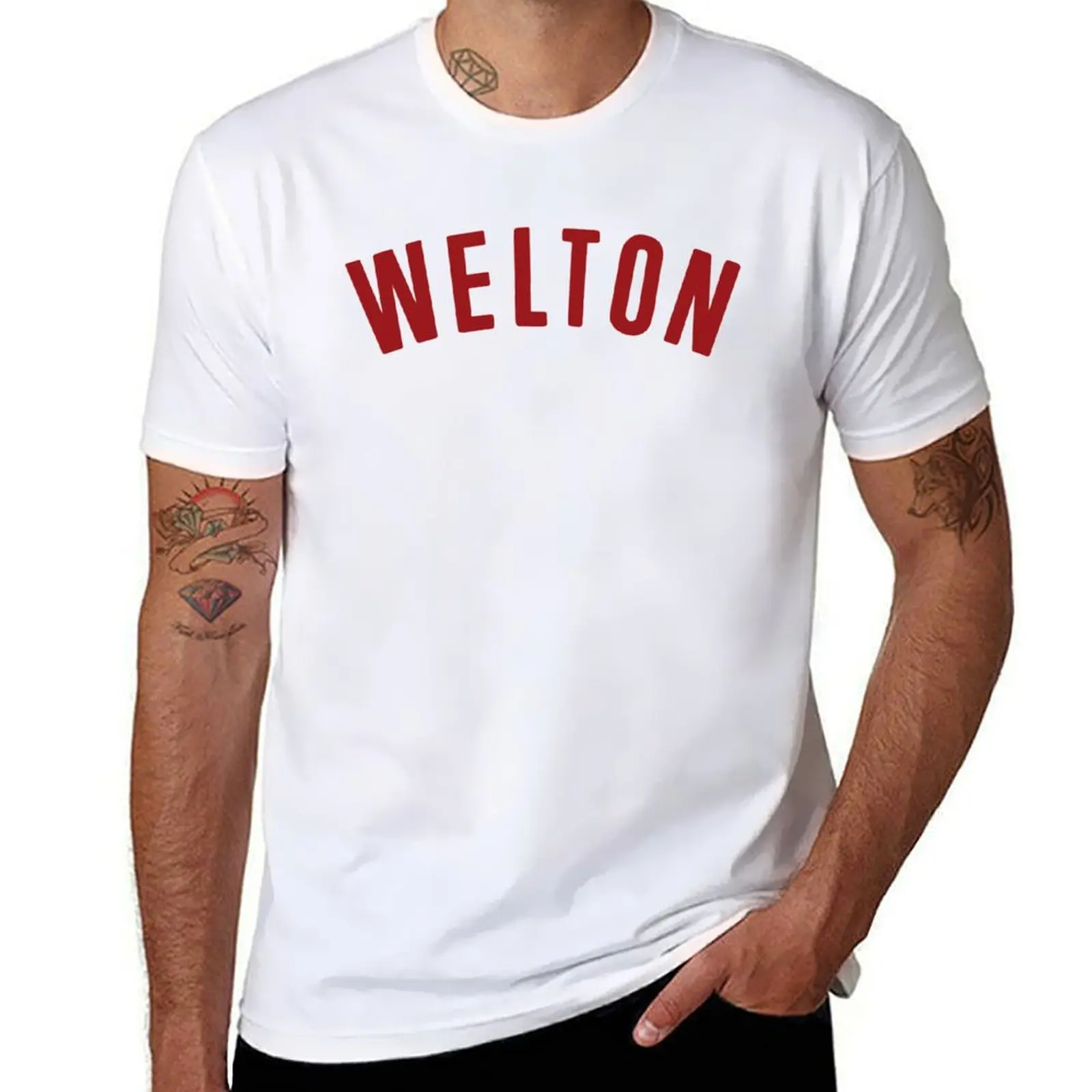 

Welton Academy Logo T-Shirt t shirts for man cotton funny t shirt man designer T-Shirt