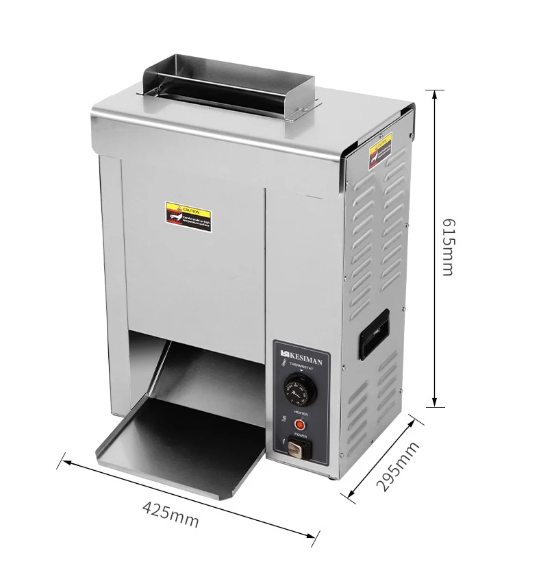 Fully Automatic Chain Toaster Electric Bread Burger Sandwich Toaster Heating Machine For Commercial Breakfast