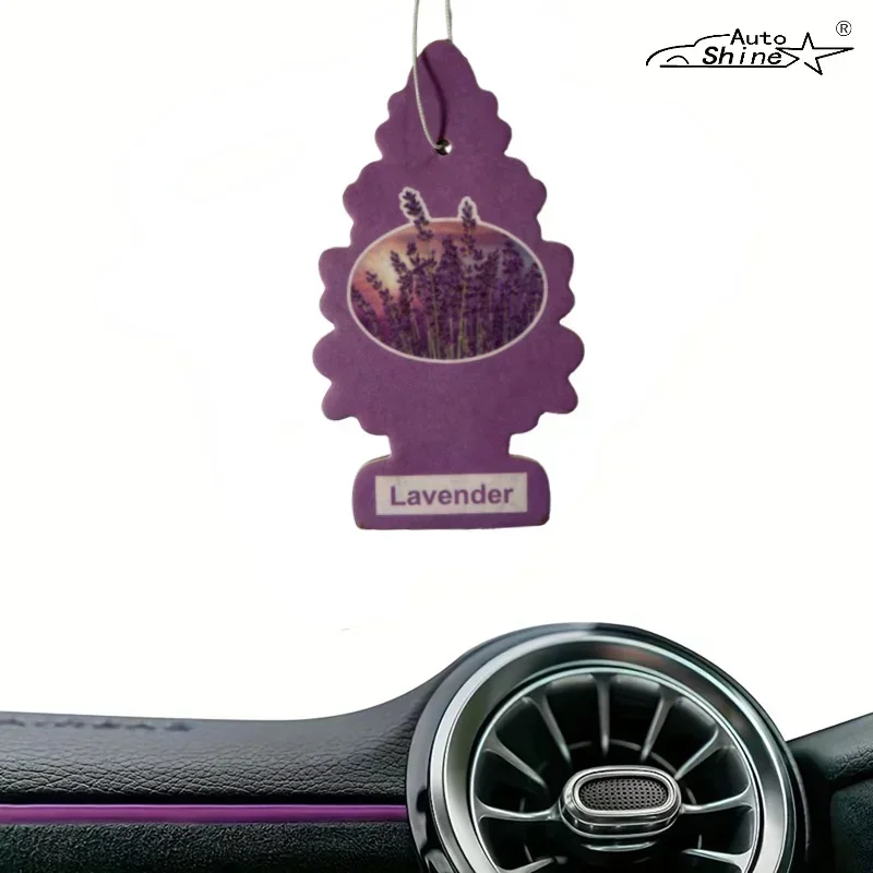 Car Air Freshener Natural scented tea paper Cone Hanging perfume vanilia fragrance Christmas tree car accessories interior