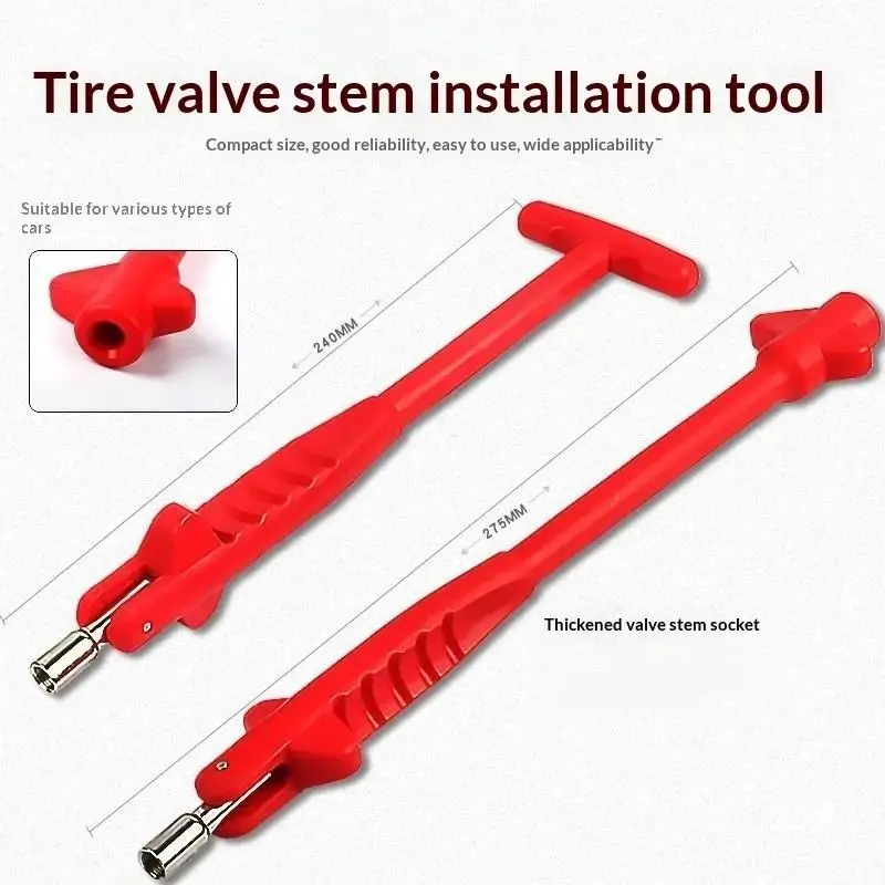 Popular Tire Valve Stem Puller Tube Metal: Repair Tools Car Wheel Remover Installer Accessories