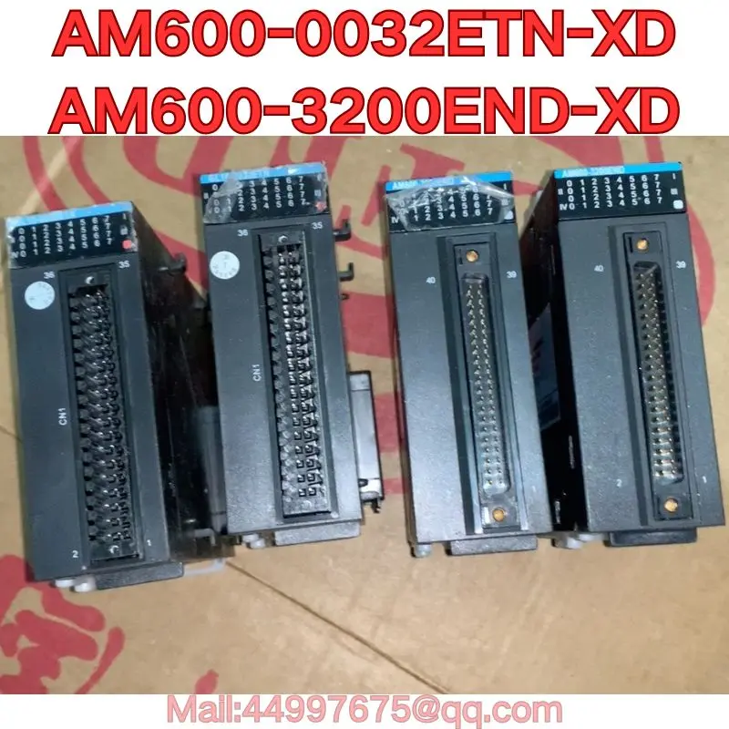 

Second-hand AM600-3200END-XD AM600-0032ETN-XD PLC module functional test is normal