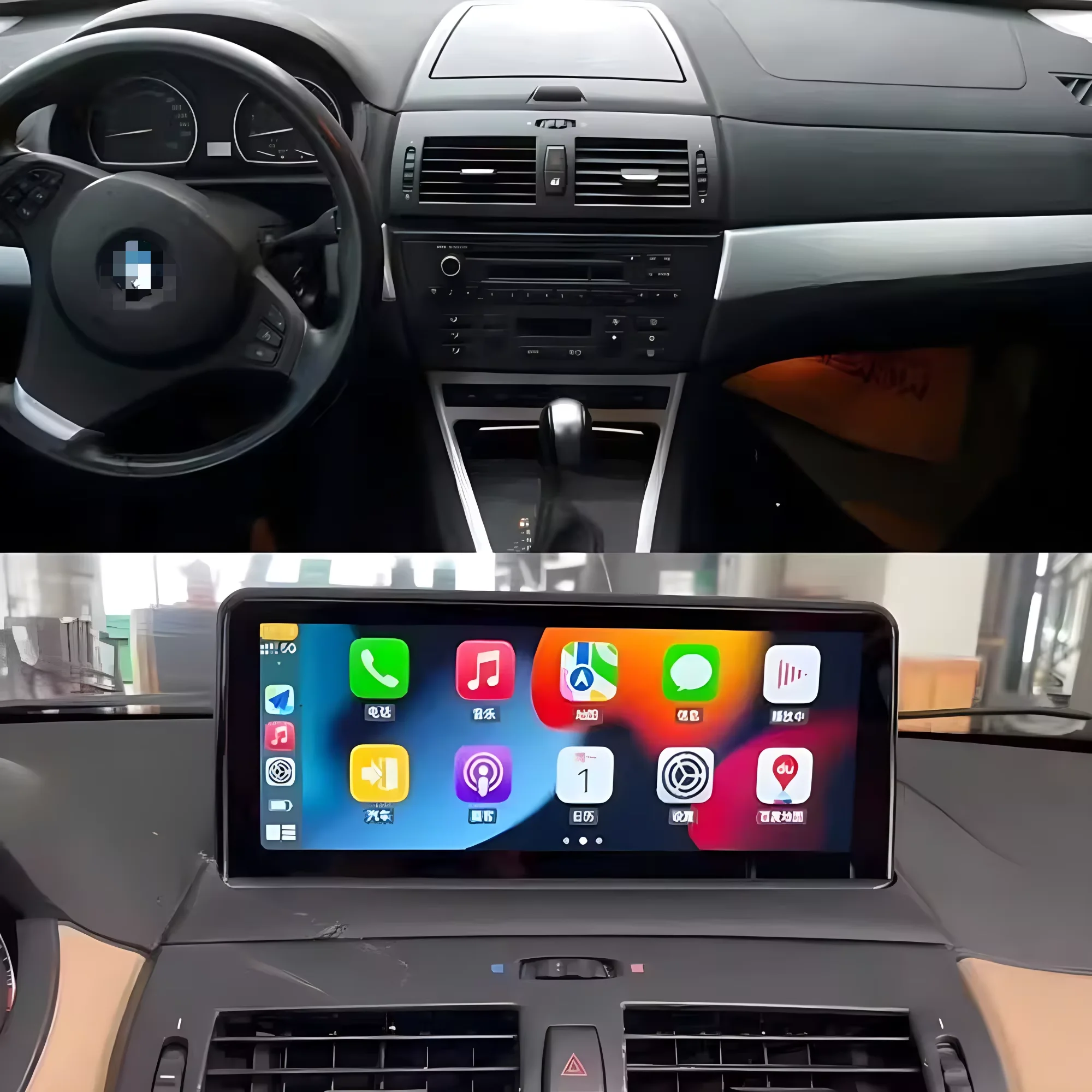 Car Multimedia GPS Audio CarPlay For BMW X3 E83 2003~2012 Android13 8+256G Radio Stereo For CIC EVO ID7 Navigation NAVI