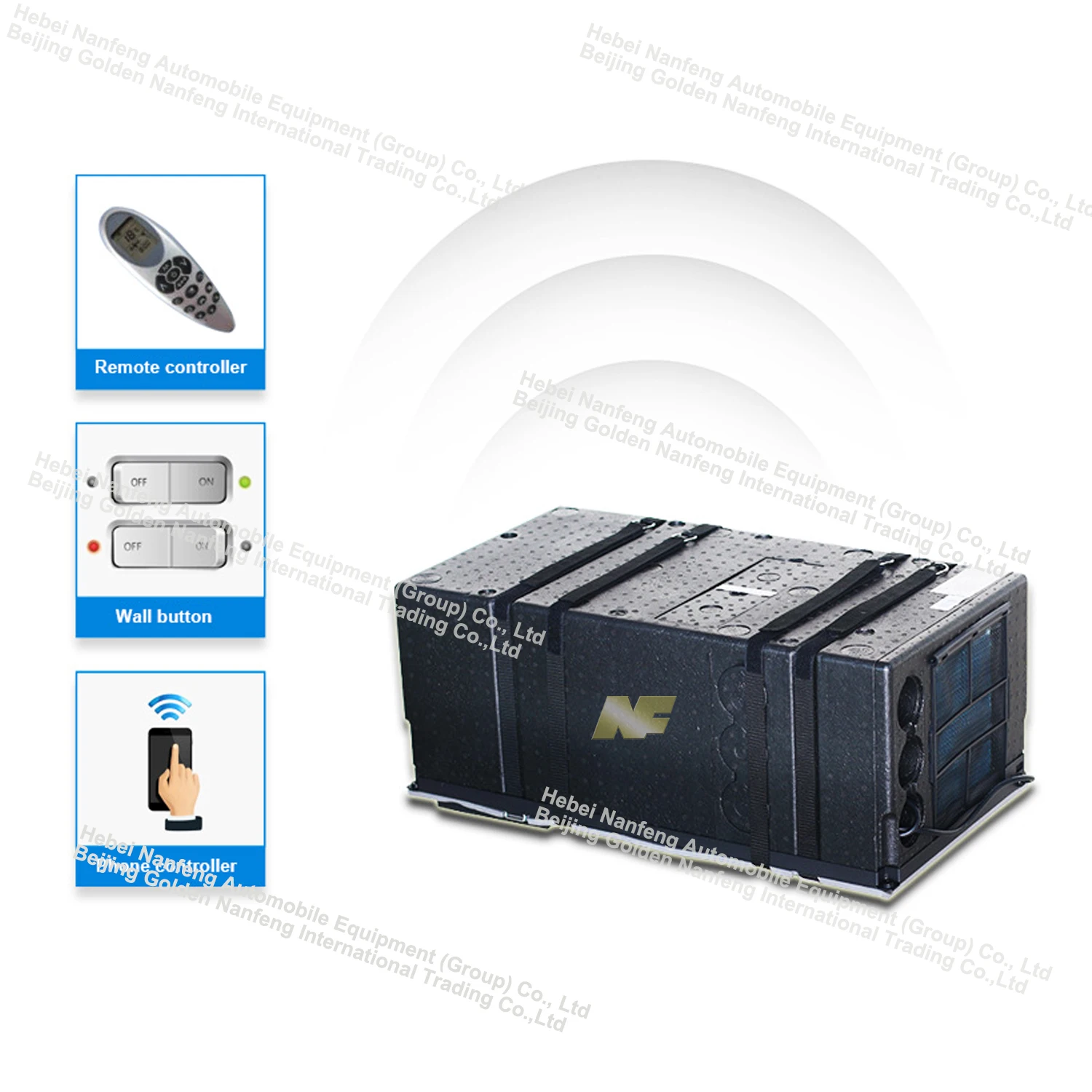 Cooling And Heating Bottom Under Bench Parking Air Conditioner For Caravan Van Camper