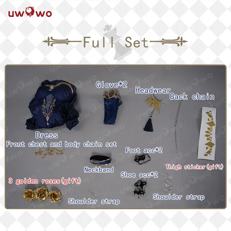 LQIN STOCK UWOWO C.C. تأثيري Lelouchh رقعة الشطرنج حزب ثوب Mahjongg الروح CC Lelouchh تأثيري حلي