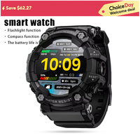 Outdoor smartwatches waterproof watches popular men's watches smart wearables with heart rate monitoring