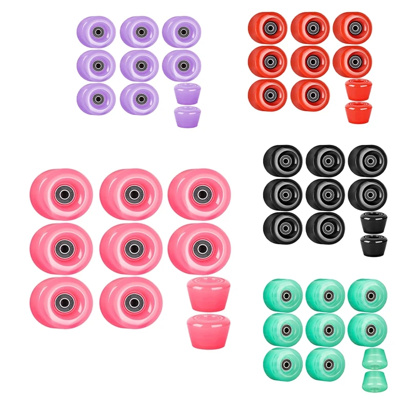 Hot Roller Skate Wheels 32 X 58Mm 82A Hardness Pulley,Roller Skate Wheels Bearings For Roller Skates Skateboard Parts