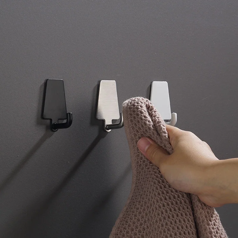 Stainless Steel Punch free pine hook Wall Coat Rack Key Holder Rack Towel Hooks Clothes Rack Hanging Hooks Bathroom Accessories