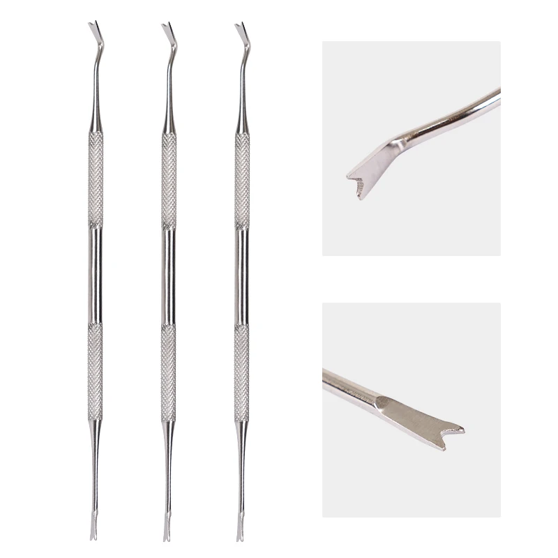 1pcs Dental Orthodontic Ligature Tie Placer Tool Twirl-on Module Arch Wire Placement Stainless Steel Oral Medical Instrument