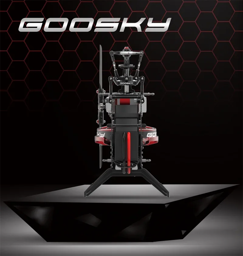 Goosky RS4 jad wersja standardowa 3D zestaw helikopter Rc kaskaderskich zdalny sterowany Model helikopter