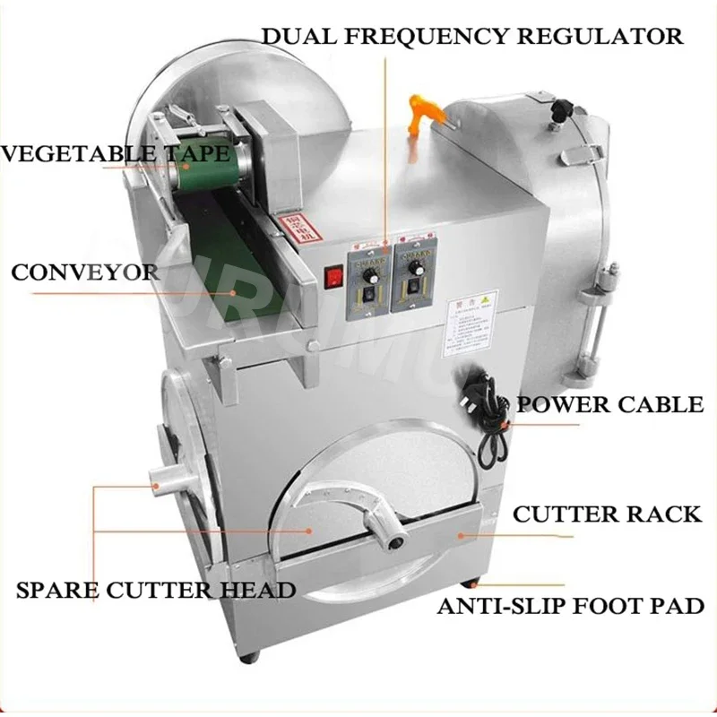 

cross-border Leafy Vegetable Cutting Carrot Stick Cutting Machine Industrial Vegetable Cutting Machine