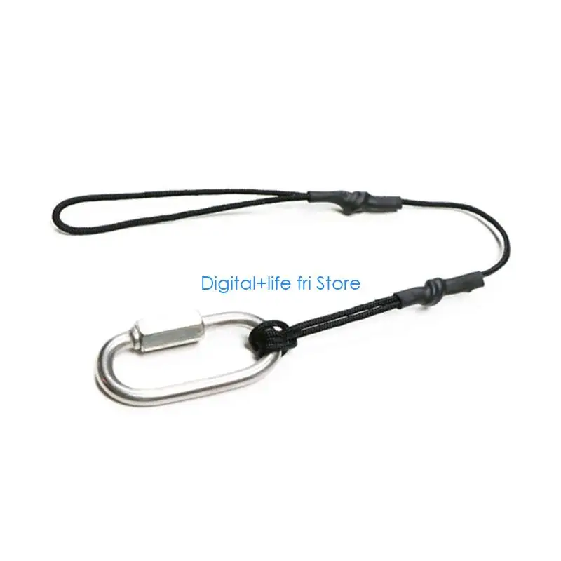 E06D Nylon Wrist Strap Belt SLR Camera Safety Rope Anti-Lost Protections Hand Strap Equipped with Metal Buckle Durable
