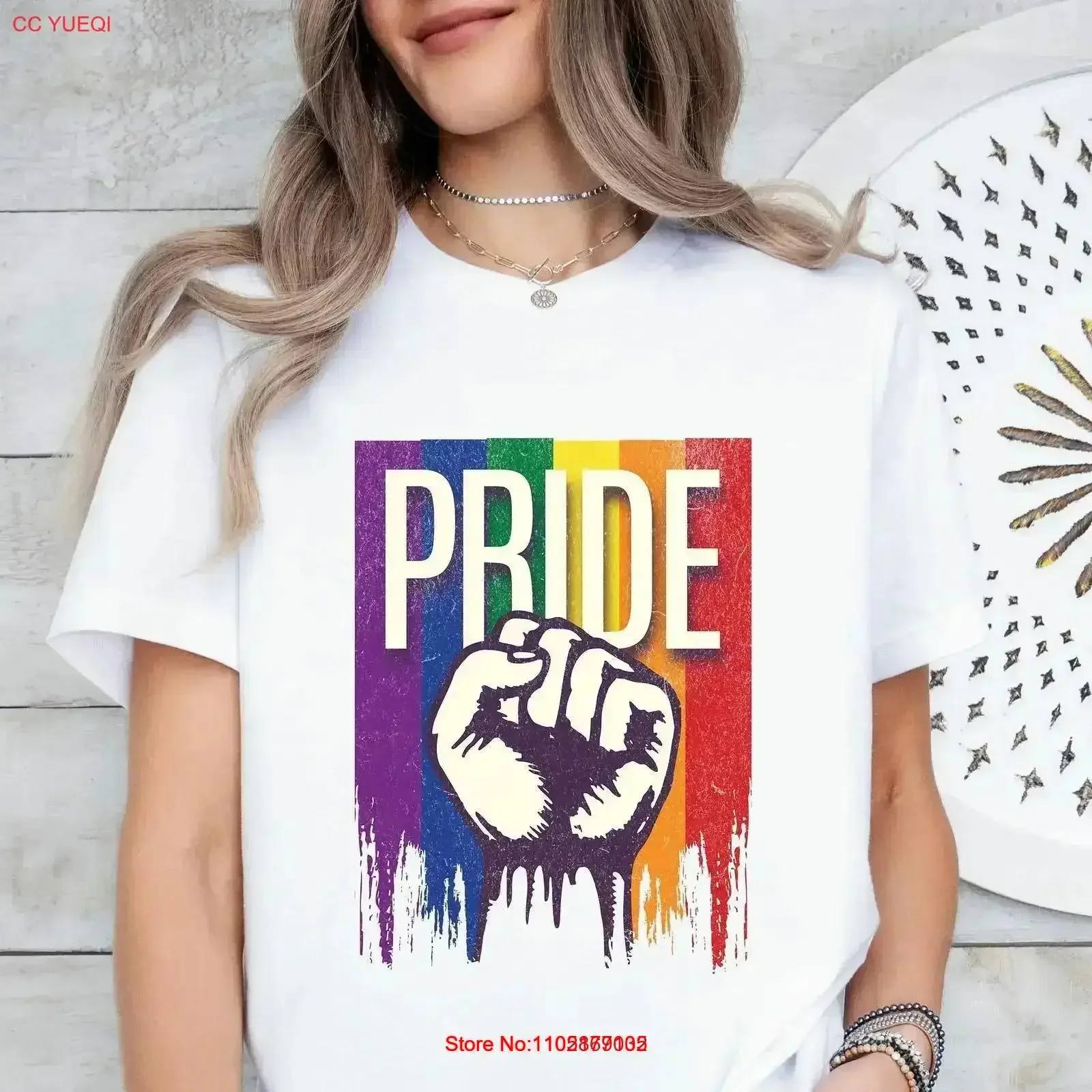 Pride T Shirt Love is Gay LGBTQ Month vintage Washed Slightly Breathable graphic Versatile designer clothes streetwear fashion