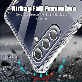 Nárazuvzdorný kryt na telefon pro Samsung M54 M34 M14 5g M04 M53 M23 M13 5G 4G Průhledný čirý silikonový měkký TPU kryt na Galaxy Zadní kryt 10 nejlepší prodej případ M13 - №9