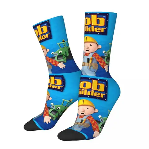 Bob The Builders Unisex Winter Socks Running Happy Socks Street Style Crazy Sock
