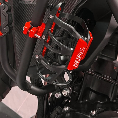 Imagen 2 del producto Soporte para motocicleta Triumph Tiger 800 900GT Tiger1200 900 850 800, accesorios de montaje, soporte para botella de agua y bebidas
