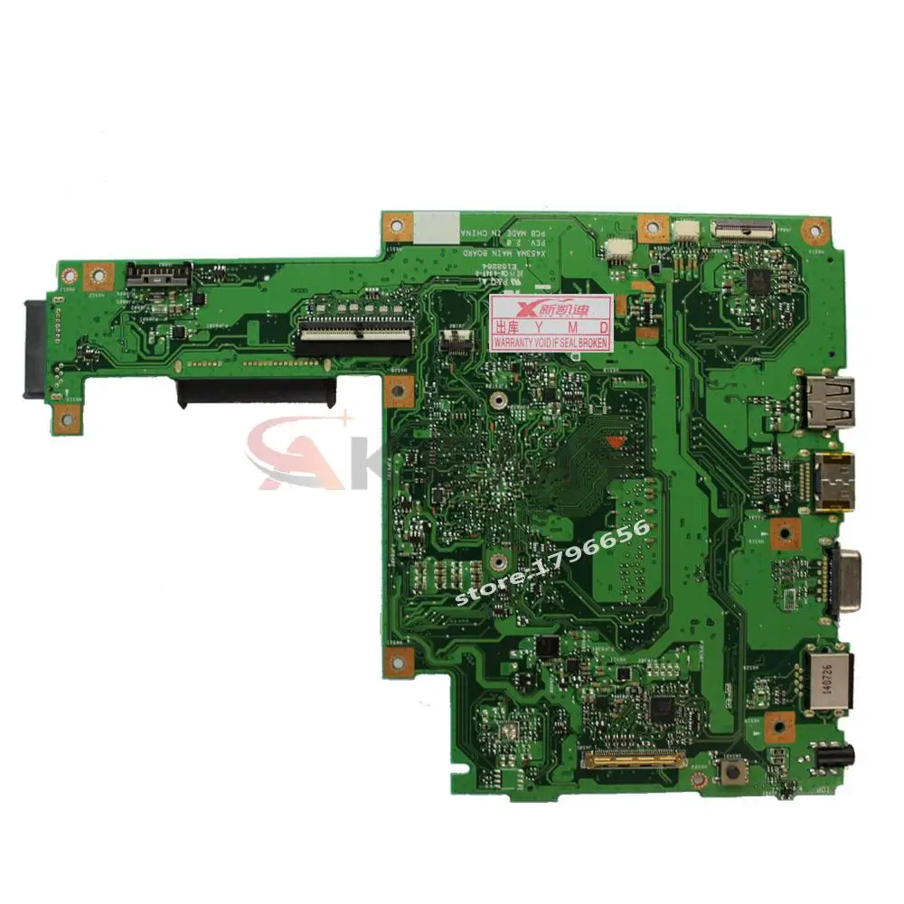Untuk ASUS F453MA P453MA Mainboard F453M F453MA X403M Motherboard Laptop CPU N2830 N2840 N2930 N2940 N3530 N3540 100% Diuji