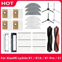 Main / Side Brush HEPA Filter Mop Cloth Dust Box Dust Bag For XiaoMi Lydsto R1 / R1A / R1 Pro / S1 Robot Vacuum Cleaner Parts