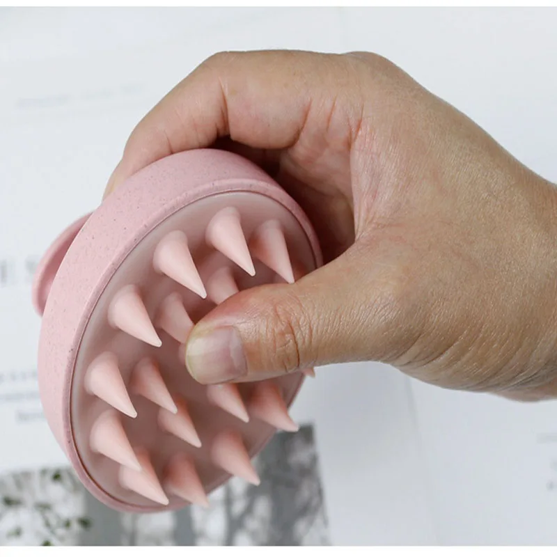 Head Cleansing and Massage Wet and Dry Scalp Massage Brush Soft Massage Cushioned Airbag Non-invasive Scalp Deep Conditioning