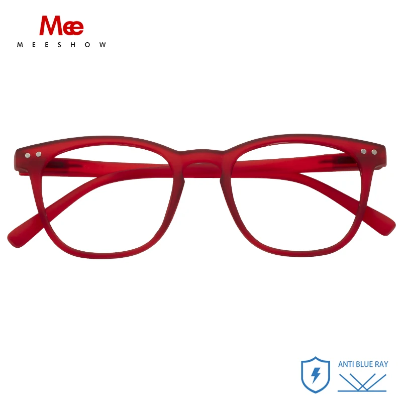 Meeshow Reading Glasses Women blue light blocking Square Eyeglasses  Retro Europe Stylish Presbyopia Classic Eyewear 1765