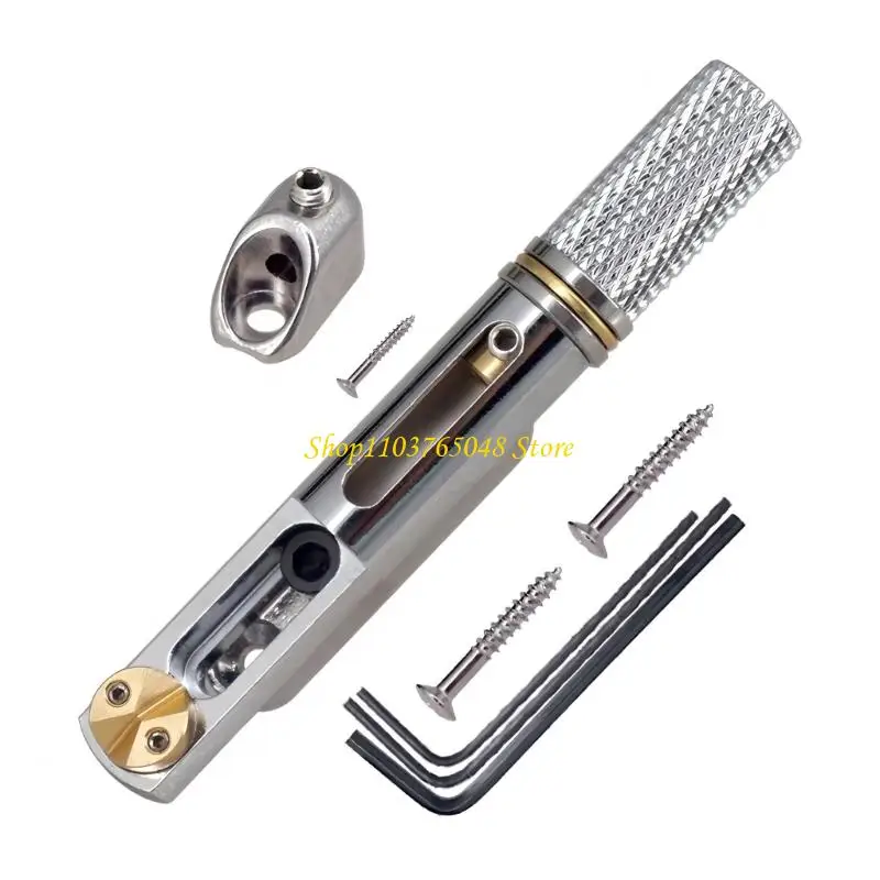 

R53E Reliability Headless Guitar Saddles Bridge Hardware Brasses And Zincs Alloys