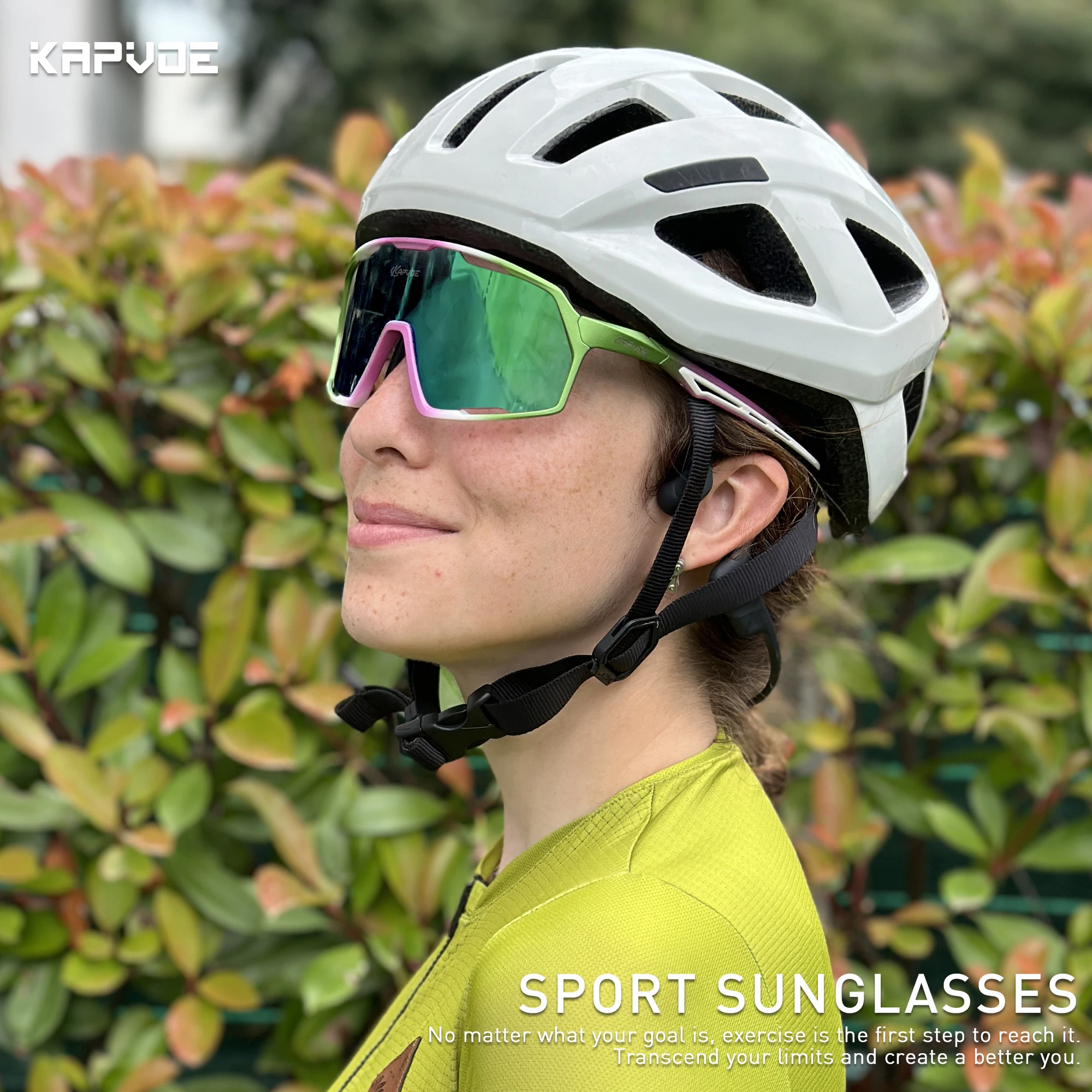 KAPVOE الطريق دراجة الدراجات نظارات UV400 الدراجة الجبلية MTB الاستقطاب نظارات الصيد الدراجات النظارات الشمسية في الهواء الطلق نظارات رياضية