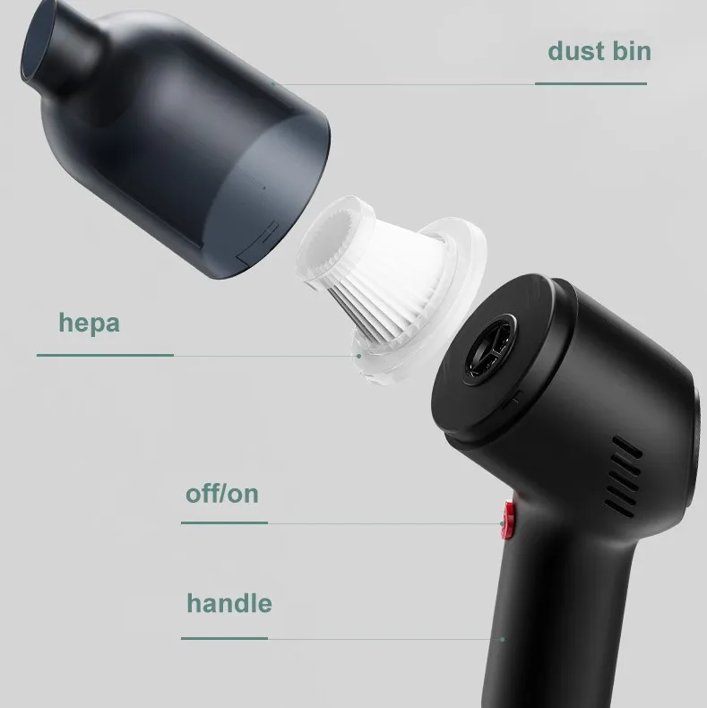 Top Seller USB Wireless Pet Hair Vacuum Cleaner Portable Keyboard Cleaner Wireless Carpet Sofa Vacuum Cleaner for Dog Cat Bird view 6