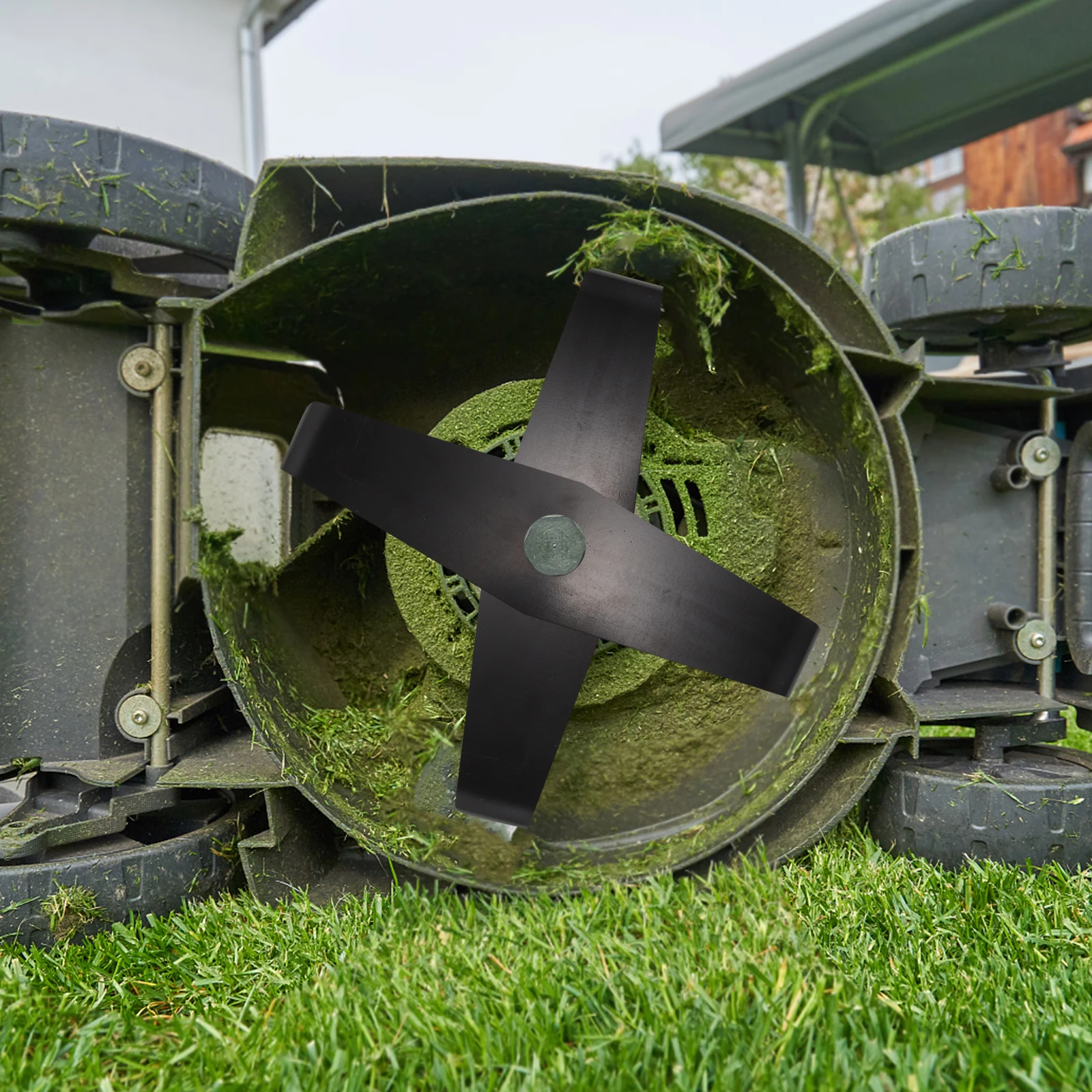 

2Pcs Manganese Steel Mower Blades Replacement Trimmer Blades Cutting Tall Grass Lawn Mower Weeding Machine Accessories