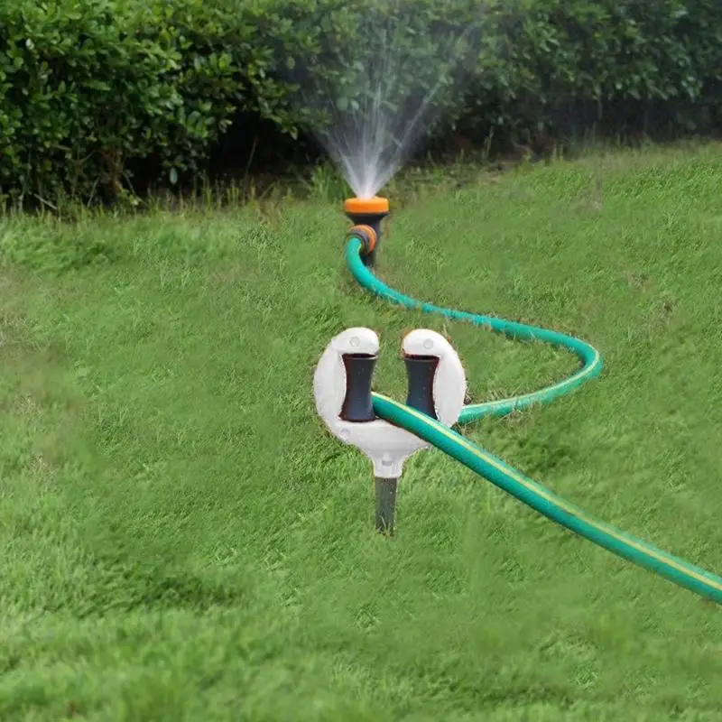 C1fe Garden Guide tuyau tuyau d'ongle Position tuyau d'eau tenant rouleau lisse à tête pointue en extérieur