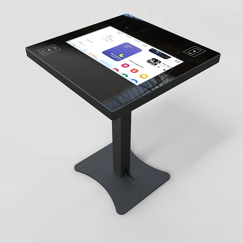 21.5 Inch Smart Interactive Touch Screen Table Multi-functional Gaming Table with Wireless Charging for Coffee Shop KTV Bar