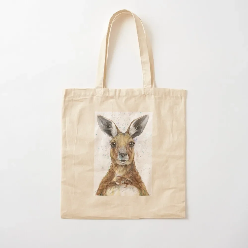 

Joe The Kangaroo Tote Bag Canvas shopping bags foldable women bag Lady bag