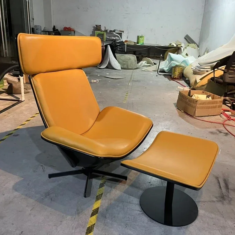 

ss новая дизайнерская модель Single Zongzi вращающееся кресло для отдыха с высокой спинкой FRP-образный диван для гостиной, балкона, приема