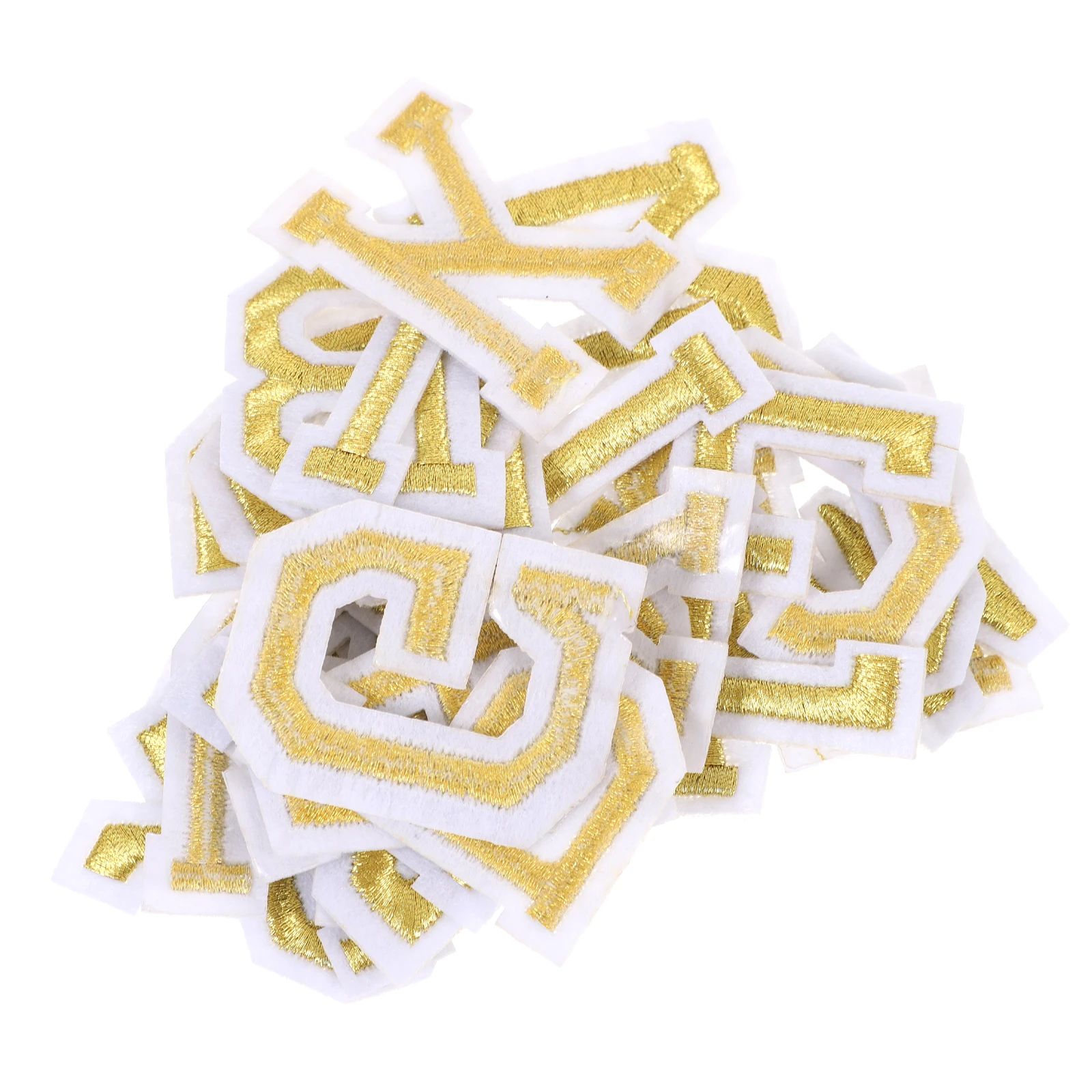

26 Pcs Letter DIY Patches Alphanumeric Sew on for Clothing Applique Child Howdy